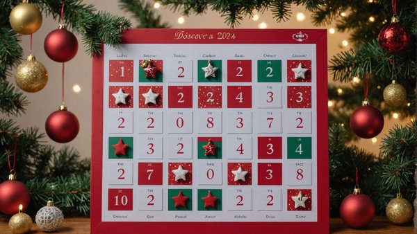 Découvrez le calendrier de l'avent parfait pour 2024